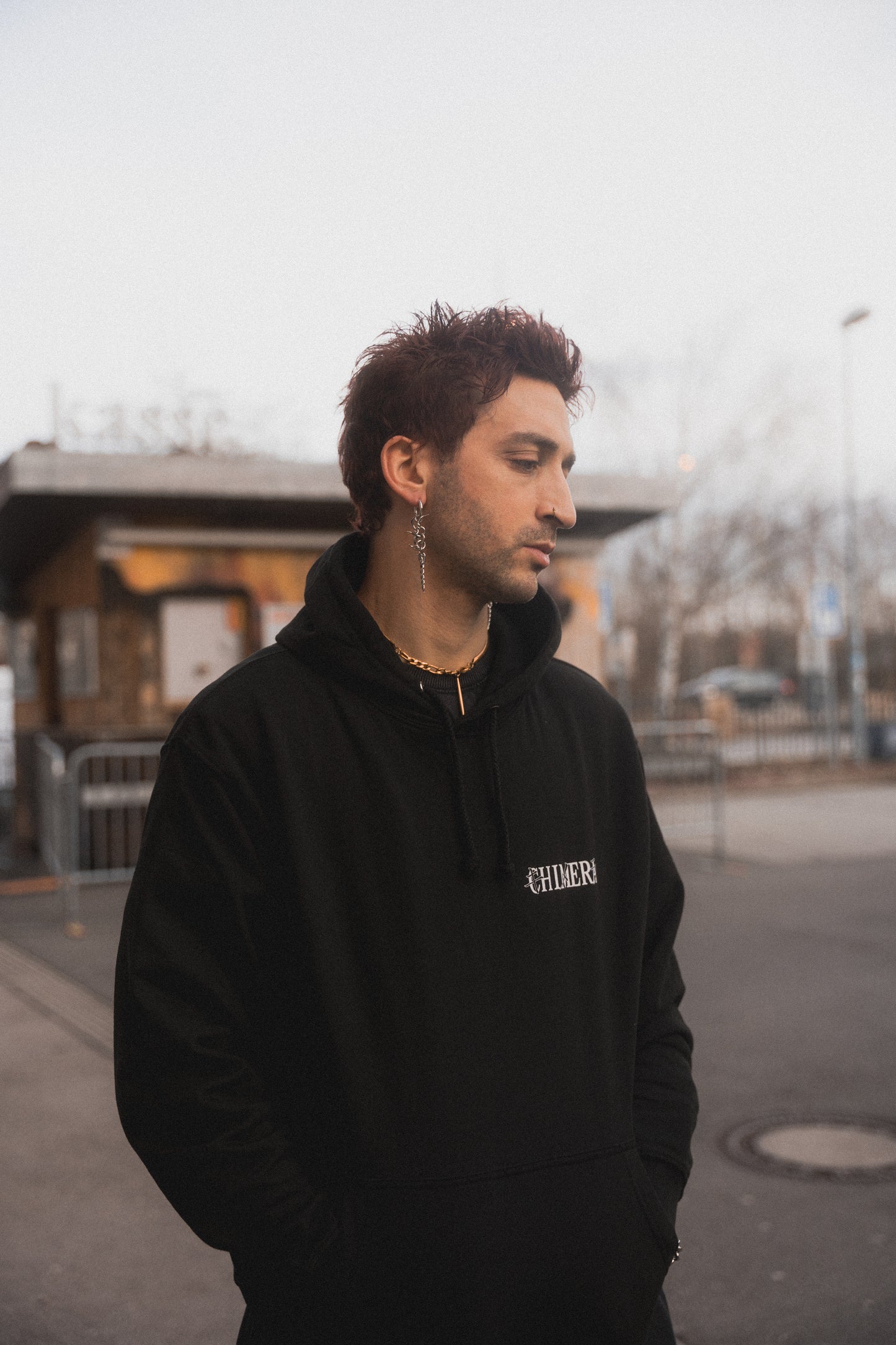 CHIMERA BIRTH BLACK HOODIE