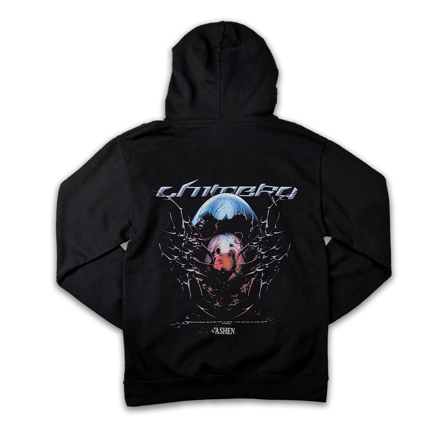 CHIMERA BIRTH BLACK HOODIE